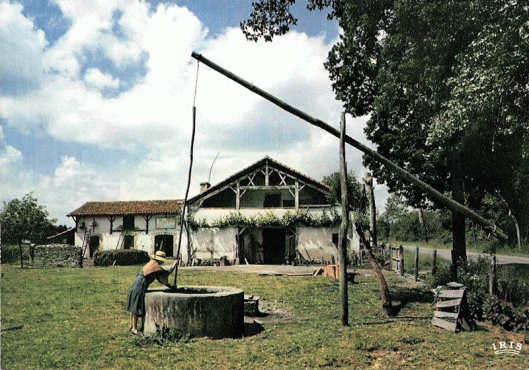 In Gascony-silent witnesses to the past- old wells.